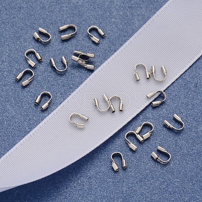 Platinum Color Brass Wire Guardian X-KK437-NF-1