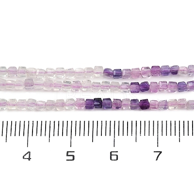 Natural Fluorite Beads Strands G-P457-B01-55-1