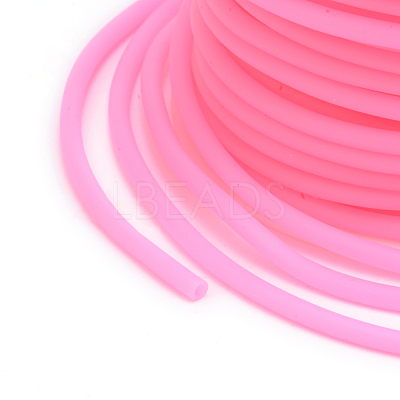 Hollow Pipe PVC Tubular Synthetic Rubber Cord RCOR-R007-2mm-06-1