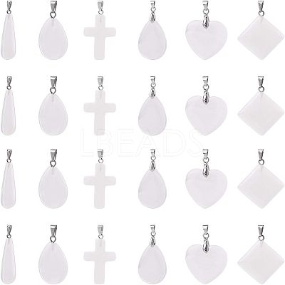 Opalite Pendants G-FH0001-09-1