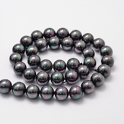 Shell Pearl Bead Strands X-BSHE-L025-05-10mm-1