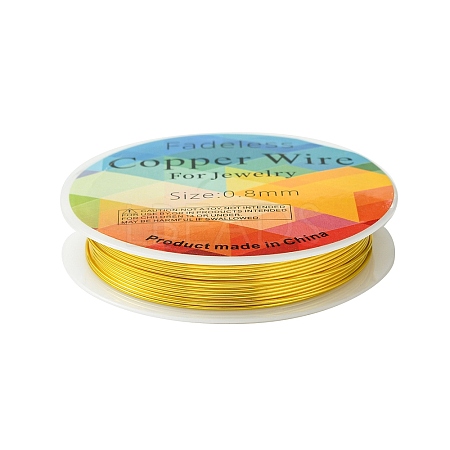 Copper Jewelry Wire CWIR-CW0.8mm-07-1