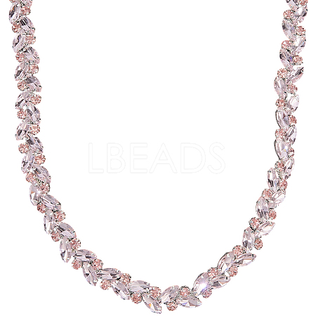 1Yards Iron Rhinestone Cup Chains DIY-CY0002-03-1