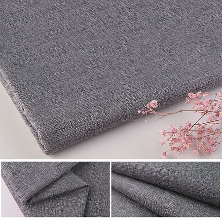Polyester Imitation Linen Fabric DIY-WH0199-16C-1