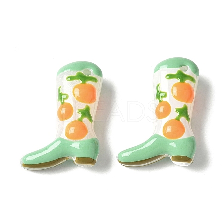 Baking Paint Glass Enamel Beads BLOW-D300-01B-1