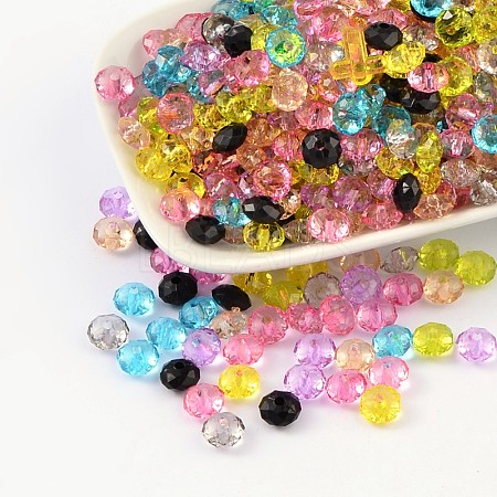 Transparent Acrylic Beads Y-PL408Y-1