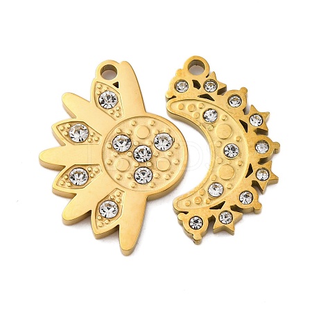 Valentine's Day 304 Stainless Steel Pendants STAS-H235-05G-1