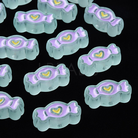 Transparent Acrylic Beads MACR-S374-05B-05-1