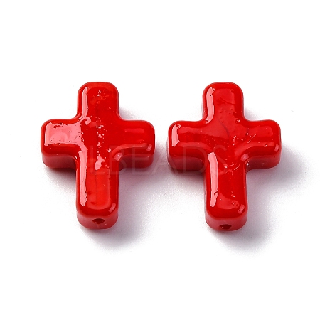 Handmade Lampwork Beads LAMP-Q004-01A-04-1