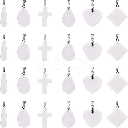 Opalite Pendants G-FH0001-09-1