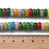 Handmade Millefiori Lampwork Beads Strands LAMP-F035-05-4
