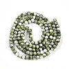 Baking Paint Glass Beads Strands X-DGLA-N003-6mm-C06-3