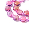 Natural Fire Crackle Agate Beads Strands G-C116-A86-01C-4