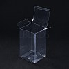 Rectangle Transparent Plastic PVC Box Gift Packaging CON-F013-01H-3