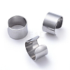 Tarnish Resistant Unisex 304 Stainless Steel Cuff Earrings EJEW-P135-03A-1