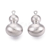 Brass Twister Clasps KK-Q074-14P-1