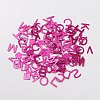 Ornament Accessories Plastic Paillette/Sequins Beads LS-X-PVC-E001-12-YD03-2