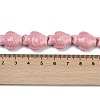Handmade Porcelain Beads Strands PORC-P030-01A-08-3