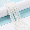 Electroplate Glass Beads Strands EGLA-A034-J6mm-L08-5