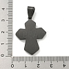 304 Stainless Steel Pendants STAS-C102-07EB-02-3