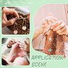 Heart with Twelve Constellation DIY Locking Stitch Marker Sets DIY-ME0001-02-4