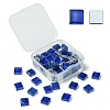 60Pcs Transparent Glass Cabochons GLAA-YW0003-65-23-1