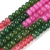 Gradient Color Natural White Jade Beads Strands G-NH0006-A04-01-3