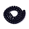 Opaque Glass Beads Strands GLAA-Q106-02A-B01-2