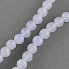Natural Jade Bead Strands G-R165-8mm-16-1