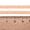 Glass Imitation Cat Eye Beads Strands GLAA-N075-01A-10-4