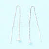 925 Sterling Silver Ear Thread STER-P047-09S-3