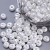 Baking Paint 6/0 Glass Seed Beads SEED-Q025-4mm-M01-1