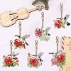 Flowr Bird DIY Diamond Painting Keychain Kit PW-WG83668-01-2