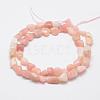 Natural Pink Opal Beads Strands G-F521-52-2
