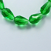 Glass Beads Strands GLAA-R024-15x10mm-6-1