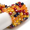 Glass Beads Strands EGLA-A034-M8mm-47-1