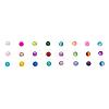 Spray Painted Crackle Glass Beads CCG-JP0001-01A-2