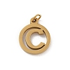 304 Stainless Steel Charms
with Jump Ring STAS-R001-02G-C-1