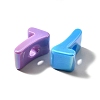 UV Plating Opaque Acrylic Beads SACR-Z007-02H-2