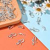 Tibetan Style Alloy Hook and Eye Clasps X-LF1157Y-NF-4