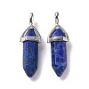 Natural Lapis Lazuli Pendants G-K329-30P-2