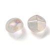 UV Plating Luminous Transparent Acrylic Beads OACR-P010-05E-2