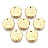 316 Surgical Stainless Steel Charms STAS-S116-418H-G-1