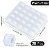 25Pcs Polyester Sewing Thread with Transparent Bobbin Box Sets SENE-WH20003-001B-2