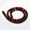 Natural Agate Beads Strands G-F417-07-8mm-2