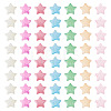 300Pcs Crackle Opaque Acrylic Beads OACR-TA0004-60-2
