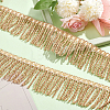 Two Tone Polyester Twisted Rope Tassel Fringe Trimming DIY-WH0304-703B-4