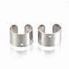 304 Stainless Steel Cuff Earrings X-STAS-S078-18-1