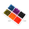 Transparent Acrylic Beads TACR-YW0001-4MM-04-2
