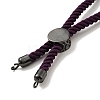 Half Finished Twisted Milan Rope Slider Bracelets FIND-G032-01B-13-3